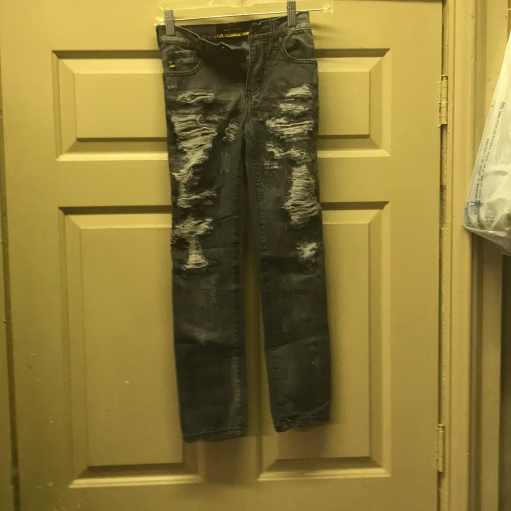Maxi Milian stressed jeans for kids